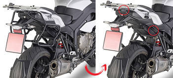stelaż kufrów bocznych szybkiego montażu monokey side bmw s 1000xr (2015)