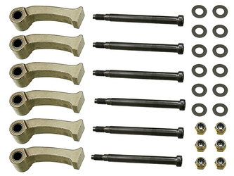 ZESTAW DŹWIGIENEK (ŁAPKI) SPRZĘGŁA ODŚRODKOWEGO (ŁAPKI, ŚRUBY, NAKRĘTKI I PODKŁADKI) CAN AM OUTLANDER 800 '06-'12 (OEM: 420248495)