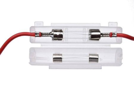 Gniazdo bezpiecznika rurkowego do skutera quada