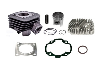 Cylinder z głowicą 70cc Peugeot 2T AC Buxy Vivacity Speedfight