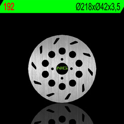 Tarcza hamulcowa przód italjet torpedo 50 97-03, 125/150 98-02 (218x42x3,5m) (4x8,5mm)