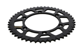 ZĘBATKA TYLNA 808 52 ALUMINIOWA SUZUKI RM 125 '80-'11, RM 250 '87-'12 (JTR808.52) (ŁAŃC. 520) KOLOR CZARNY - WYCOFANA Z OFERTY