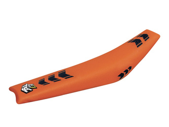 Pokrowiec/poszycie na siedzenie ktm sx/sxf '19-'22 exc '20-'22 tsc, kolor pomarańczowy/czarny