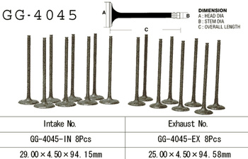 ZAWÓR WYDECHOWY KAWASAKI ZX 7R '96-03' (OEM: 12005-1223) (1SZT.) (MADE IN JAPAN)