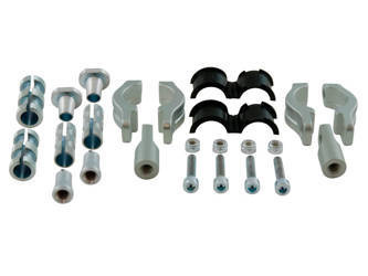 Mocowanie osłon rąk (handbarów) łamane na śr. 22,2mm lub 28,6 mm