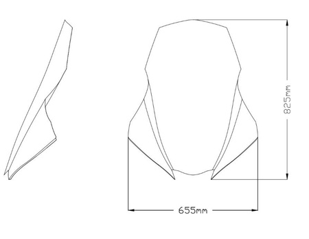 Szyba Puig V-Tech Do Piaggio Mp3 400/530 22-23