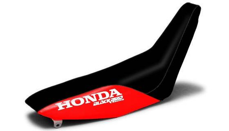 Pokrowiec/poszycie na siedzenie honda cr 125 '93-'97, cr 250 '92-'96, traditional kolor czarny/czerwony napisy honda