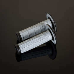 Manetki mx dual compound tapered half waffle, dwuskładnikowe, kolor szary/czarny