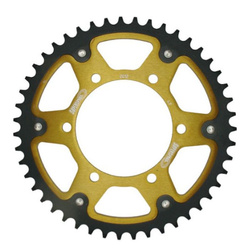 Zębatka tylna stealth (stalowo-aluminiowa) 498 45 kawasaki zzr 600 90-92, suzuki gsxr 750 srad 96-97 (499-45) (jtr499.45)