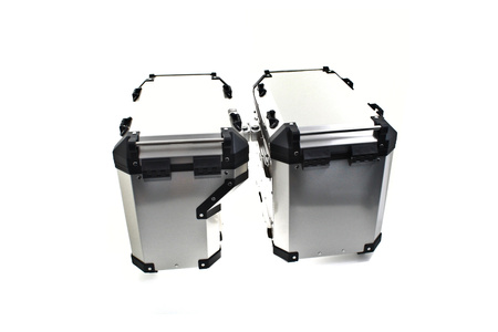 Zestaw 3 Kufrów Aluminiowych Benelli Trk 502x Srebrne 160l