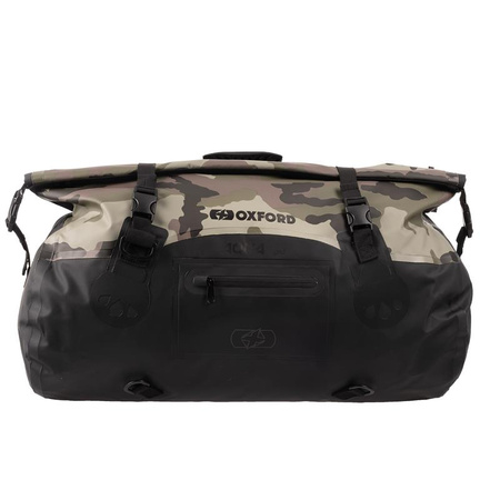 TORBA AQUA T-50 ROLLBAG WODOODPORNA POJEMNOŚĆ 50L KOLOR CZARNY/CAMO