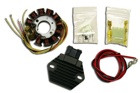 Uzwojenie alternatora stator kpl. Z regulatorem napięcia ktm exc 2t 250 '08-'17 exc 300 '08-'15, freeride 250 '14, exc 200 '13-'15 , sx 144 