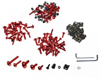 Śruby mocowania owiewek szyb błotników motocykla