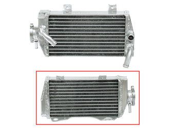 Psychic chłodnica honda crf 250r '16-17 wzmocniona o zwiększonej pojemności prawa (szt.) (z korkiem)