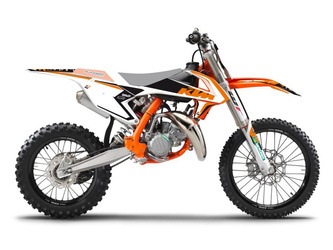 Komplet naklejek (oklein) ktm sx 85 '18-'23 dream 4 kolor pomarańczowy/ biały/ czarny