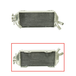 Psychic chłodnica suzuki drz 400e '02-07  wzmocniona o standardowej pojemności prawa (szt.) (z korkiem)