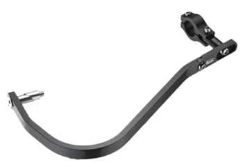 Osłony rąk (handbary) z mocowaniem aluminiowym enduro 28mm kolor czarny (bez plastikowej osłony sd02)