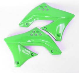 Osłony chłodnicy kawasaki kxf 450 '09-'11 kolor zielony