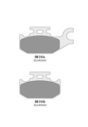 Klocki hamulcowe kh413 syzuki atv - zastępują db2163mx-d oraz db2163qd-d (lewy przód)