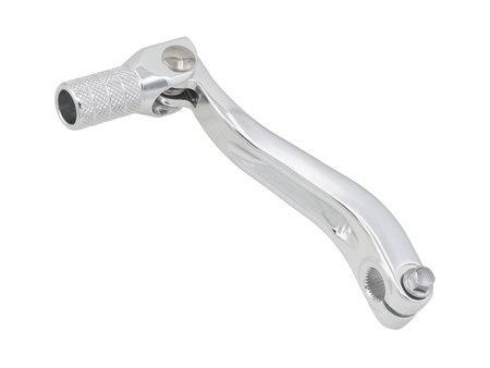 Dźwignia zmiany biegów beta rr/re 125 '13-'17, rr 125lc '13-'17 aluminiowa kolor srebrny (021050008 000)