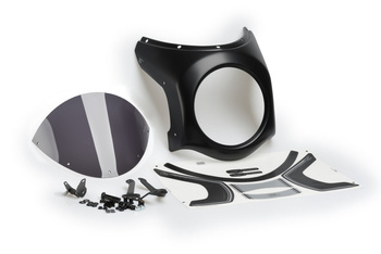 Szyba Półowiewka Retro Puig Do Honda Cb1100 (Panel- Czarny) O195 Mocno Przyciemniona