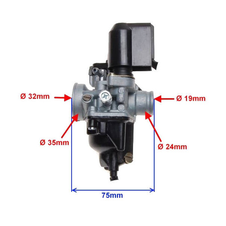 Gaźnik Piaggio Gilera 2T 17,5 Ed Zip Nrg Runner