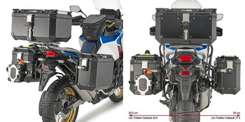 stelaż kufrów bocznych monokey cam side honda crf 1100l africa twin adventure sports (20) - pod kufry kfr k'force alu