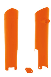 OSŁONY TELESKOPÓW KTM SX 125-250, SXF 250-505, EXC/EXCF 125-530 (08-14), GAS GAS MC/EC/FSR 125-300 KOLOR OEM POMARAŃCZOWY (KT04002127)