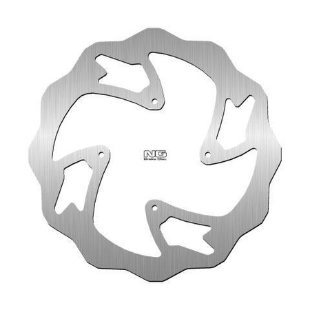 Tarcza hamulcowa przód ktm freeride e/250/350 '12-17 (260x95x4mm) (4x6,5mm) wave