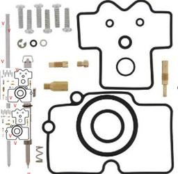 ZESTAW NAPRAWCZY GAŹNIKA YAMAHA YZ 450F '03-'04 (26-1272)