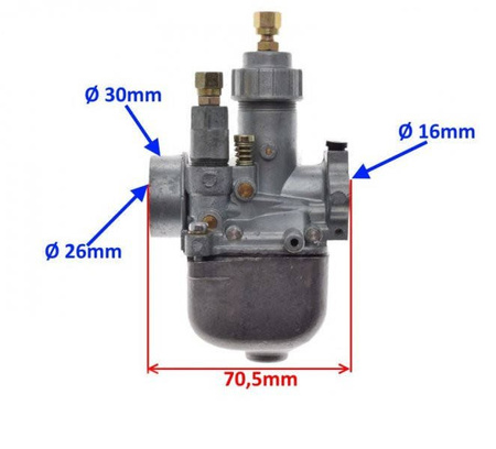 Gaźnik 16N3-4 Simson S51 Sr50