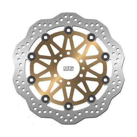 Tarcza hamulcowa przód honda gl1500 f6c '97-03, gl1800 '01-19, vfr800 '98-13 (296x62x5mm) (6x6,5mm) wave pływająca