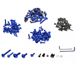 Śruby mocowania owiewek szyb błotników motocykla