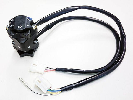 Przełącznik zespolony zapłonu, świateł, sygnału i kierunkowskazów na kierownicę ktm, husaberg (50311070000) (av2232)