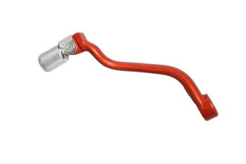 Dźwignia zmiany biegów ktm 400/450/520/525 '00-'06, sxf/excf 250 '06-'13 (aluminiowa) kolor pomarańczowy, końcówka stalowa