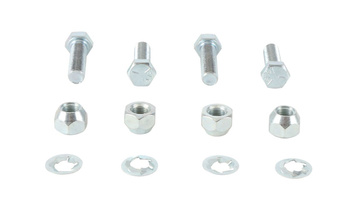 Szpilki i nakrętki koła tylnego polaris 300 2x4 94-95, 300 4x4 94-95, 350l 2x4 93, 350l 4x4 '93