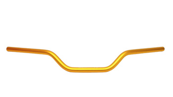 Kierownica aluminiowa street (22,2mm) średnia kolor złoty