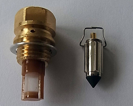 Zaworek iglicowy z gniazdem honda xl 600v/650v transalp '96-07, vt 500c/f '83-86 