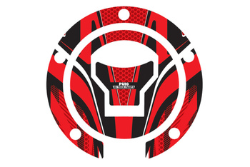 Osłona Wlewu Paliwa Puig Do Honda (Wzór Radikal) Czerwona