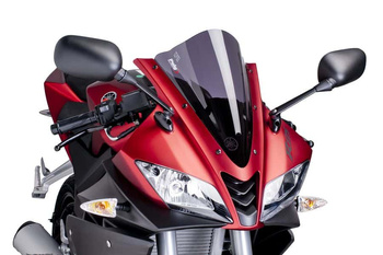 Szyba sportowa puig do yamaha r125 08-18 mocno przyciemniona