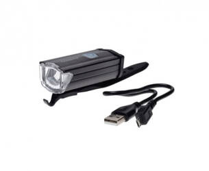 Lampa rowerowa aluminiowa Leoshi LED USB 200 LM