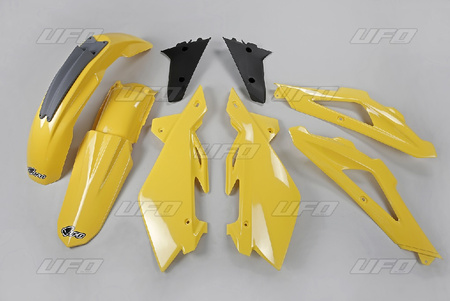 komplet plastików husqvarna tc 4t '05-'07 kolor zółty (hu606e103) - wycofany z oferty