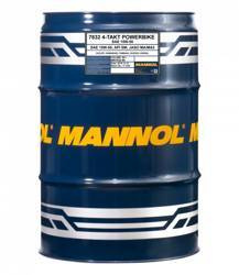 Mannol olej silnikowy 4t motorbike 15w50 ester + ma2 semisyntetyk (7832) beczka 60l