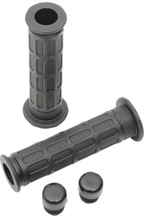 MANETKI (GRIPY) HONDA WZÓR OEM (53166-390-780) KOLOR CZARNY (Z OTWOREM I KORKIEM)