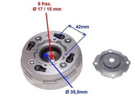 Sprzęgło kompletne do ATV 110 Quad 110 139fmb fmh