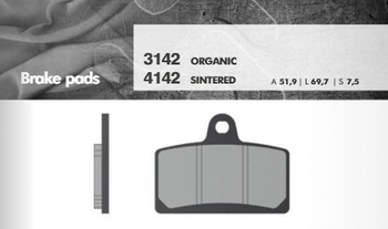 Klocki hamulcowe kh399 przód (ft 3142)