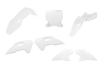 KOMPLET PLASTIKÓW HUSQVARNA TC 65 '24-'25 KOLOR BIAŁY