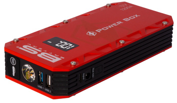BS URZĄDENIE ROZRUCHOWE PB-02 (JUMP STARTER, POWERBANK, BOOSTER) 12000mAh (44.4Wh) (EL)