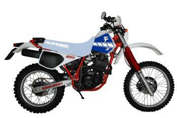 Komplet naklejek (oklein) yamaha tt 350 '83-'92, dream 2