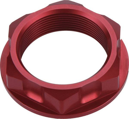 Nakrętka górnej półki honda cr '01-'07, crf '02-'16 (m26x32) kolor czerwony
